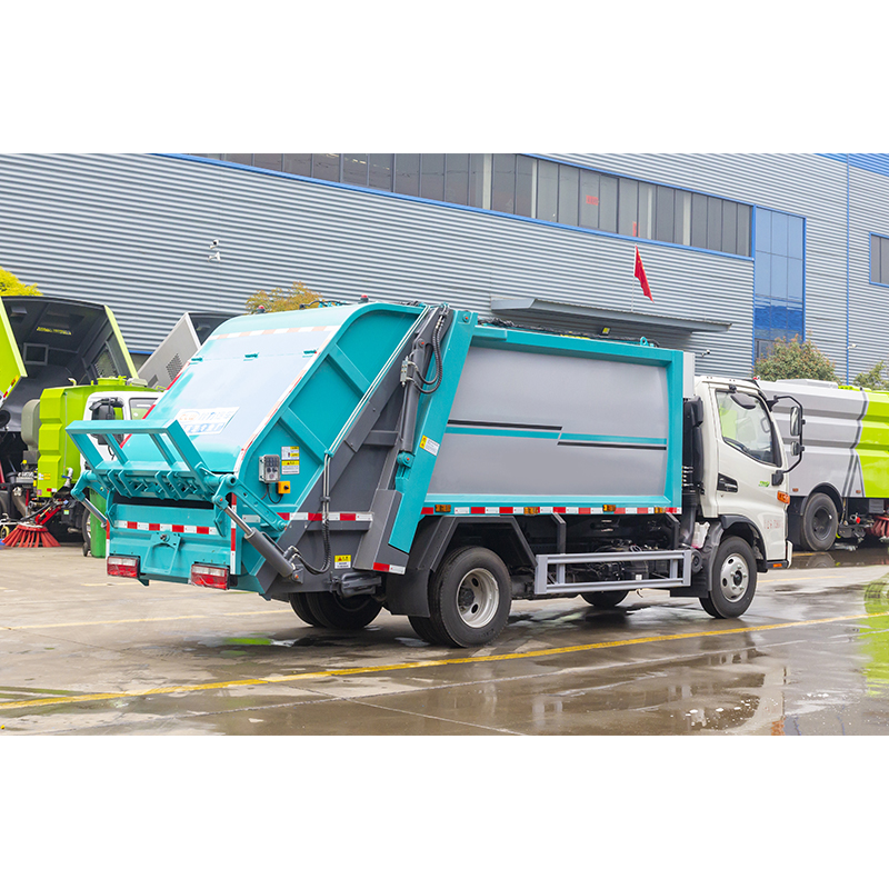 Waste Collector Compact Garbage Truck For Sale China Dongfeng 5cbm 10cbm 15cbm Garbage Truck 4X2