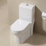 Water Efficient American Standard Elongated Toilet Easy Installation