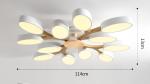 Modern Ceiling Lights Black White Corridor Bedroom Kitchen Office Lamp(WH-WA-29)