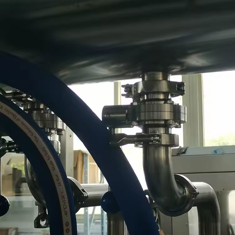 Automatic High Speed Tracking Type Piston Two Heads Filling Machine