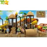 Public Park Plastic Playground Slide For Outdoor Playground