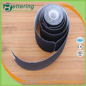 Wholesale Kinesiology sports muscle tape pre cut black roll from china suppliers