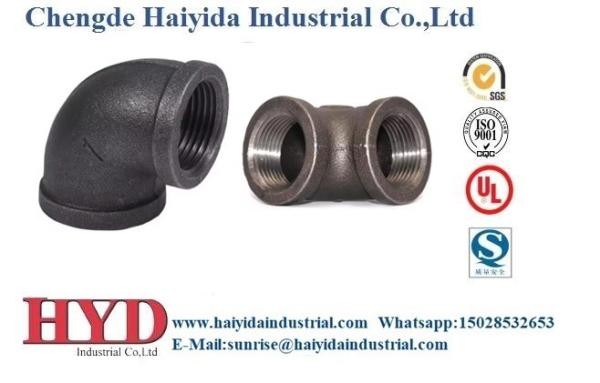 1/8 Inch 6 Inch NPT Standard Malleable Iron Pipe Fitting Galvanized Finish 300