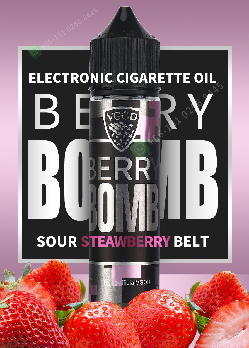 VGOD Vape Juice E-Liquid ODM E-Cigarette Vaping Liquid 100% Natural Ingredients E-Juice For Vaporizer