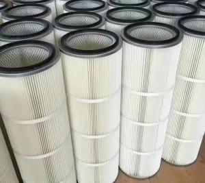 Wholesale PTFE Membrane Polyester Pleated Filter Cartridge 0.3um ISO9001 from china suppliers