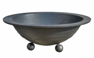 Wholesale Decorative Ornamental Iron Accessories Metal Cast Iron Flower Pots For Spain Street from china suppliers