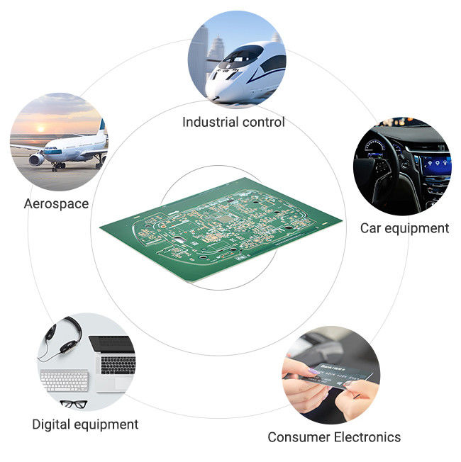 16 Layer Multilayer Printed Circuit Board Assembly Buried Resistance