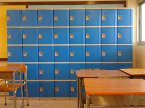 Wholesale ABS Material Small Gym Lockers 8 Comparts 1 Column 1810 * 310 * 460mm from china suppliers