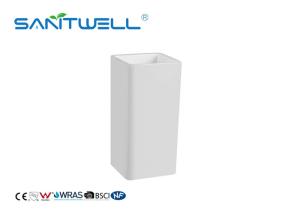 Wholesale Fashionable SP-004 Modern Pedestal Sink / Vanity Pedestal Basin Ceramic Material from china suppliers