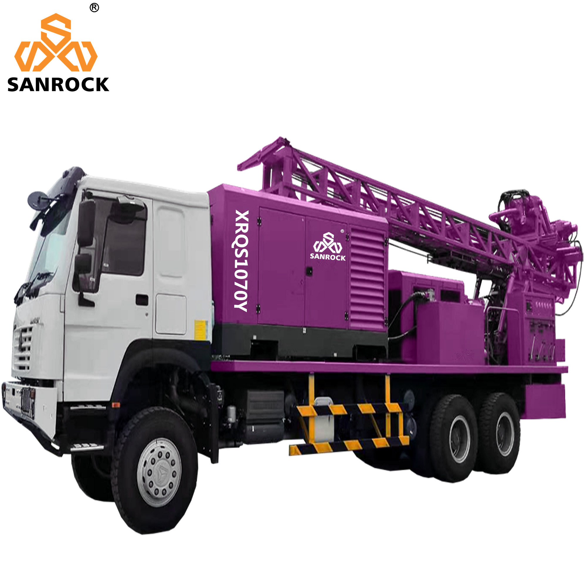 Water Well Drilling Equipment Hydraulic Bore hole 500m Truck Mounted Water Well Drilling Rig