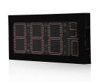 8 Inch Red LED Petrol Display Graphics Display for Outdoor Waterproof LED