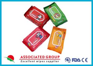 Wholesale Plant Vera Baby Wet Wipes 20pcs , Wet Tissue For Face Nonwoven Wet Tissues 55gsm from china suppliers