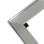 Brushed Polished Stainless Steel Dining Table Frame And Legs