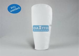 Wholesale Needle Felt Polyester Filter Bag , 5 Micron Filter Bag High Porosity from china suppliers