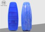B4M Rotomolded Plastic Rowing Boat , Poly Fish River Row Boats With Outboard
