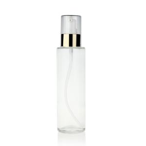 Wholesale Transparent 120ml Glass Lotion Bottles With Pump FDA Certificate Round Shape from china suppliers
