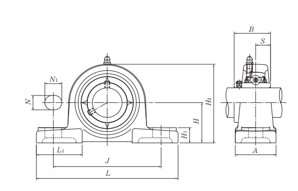 Pillow Blocks bearing