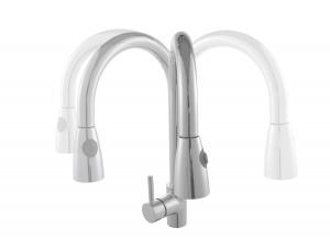 Wholesale Brass Single Handle Kitchen Faucet Mixer Taps Contemporary Style from china suppliers