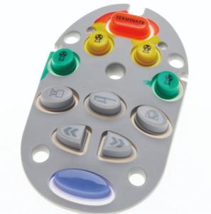 Wholesale 50 Shore A pantone Silicone Switch Buttons For Medical Equipment from china suppliers