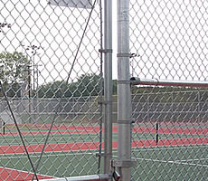 Galvanized Chain Link Fence used as sport fence