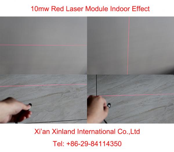 Adjustable Focus Line Laser Module Length 650nm 10mw Dot Alignment
