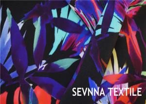 Wholesale Circular Knitting Recycled Material Fabric , Swimwear Material Fabric With Digital Prints from china suppliers