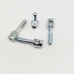 Electroplated Meter Sealing Screws Lead Seal Security Screws For Utility Meters