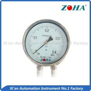 Wholesale Differential Stainless Steel Pressure Gauge Connect With Triple Valve Group from china suppliers