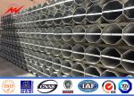 11kv 38kv Electric Power Pole Hot Dip Galvanized Octagonal