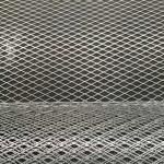 Industrial Flattened Expanded Metal Mesh 1/4" #20 Security Screen Flat Sheet