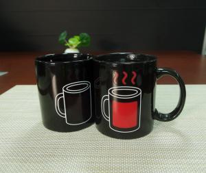 Wholesale Promotional gift heat sensitive color changing coffee mugs stocked from china suppliers