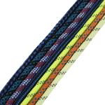 3mm 6mm Double Braided Poly Rope Polyester Flat Rope 50ft 250lbs