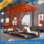 Home Garage Hydraulic Scissor Car Lift , Automotive Vehicle Lifts Equipment