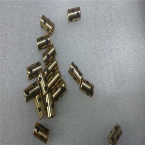 Wholesale Customizable Graphite Bushings , Brass Inlaid Self Lubricating Sleeve Bearings from china suppliers
