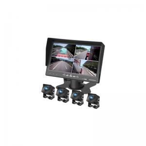 Wholesale 7 Inch Car DVR Camera 4 Way Truck Traffic Front And Rear Video Full HD from china suppliers
