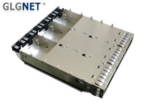 Wholesale Three Ports QSFP28 Connector Cage EMI Spring Press Fit Mount Type Long Lifespan from china suppliers
