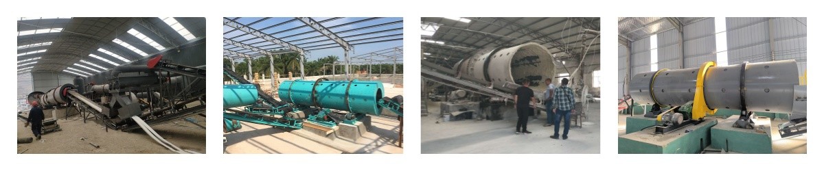 Compound Fertilizer Granule Making Machine Drum Rotary Granulator Fertilizer Granulator