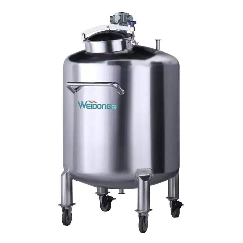 Rustproof Stainless Steel Storage Tank , 100-5000L Water Tank Stainless