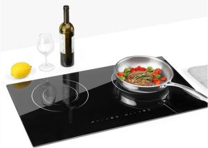 Wholesale 3600W 730x430mm Double Burner Built In Electric Stove from china suppliers