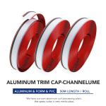 Anodized Red Color Aluminum Strips Sheet For Channel Letter Board Formation