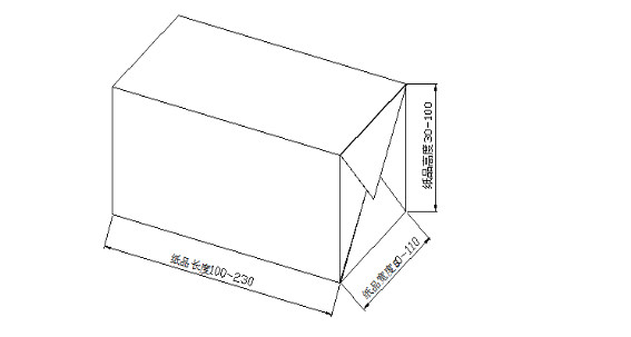 16KW 150 Packs / Min Facial Tissue Wrapper Machine Ldpe Interfold