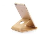 Universal Desktop Wooden Mobile Phone Stand Hand Made Eco - Friendly