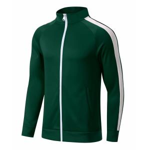 Wholesale Fashion Men'S Zip Sports Track Jackets Anti - Bacterial Quick Dry from china suppliers