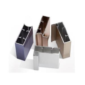 Wholesale Golden Titanium Aluminium Cabinet Door Frame Jamb Extrusion from china suppliers