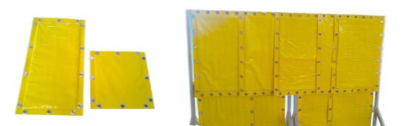 Light Lead Fiber Shielding Blankets For Medical Shielding , Medicine ,