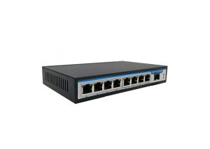 Wholesale AC 90-260V SFP Fiber Optic Network Switch Eight Port Customized Color from china suppliers