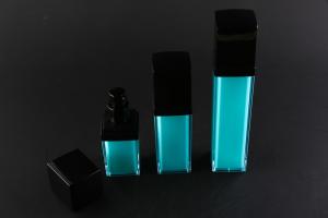 Wholesale UKMS18 15ml-30ml-50ml new products square airless pump bottle, square acrylic Cosmetic bottle from china suppliers