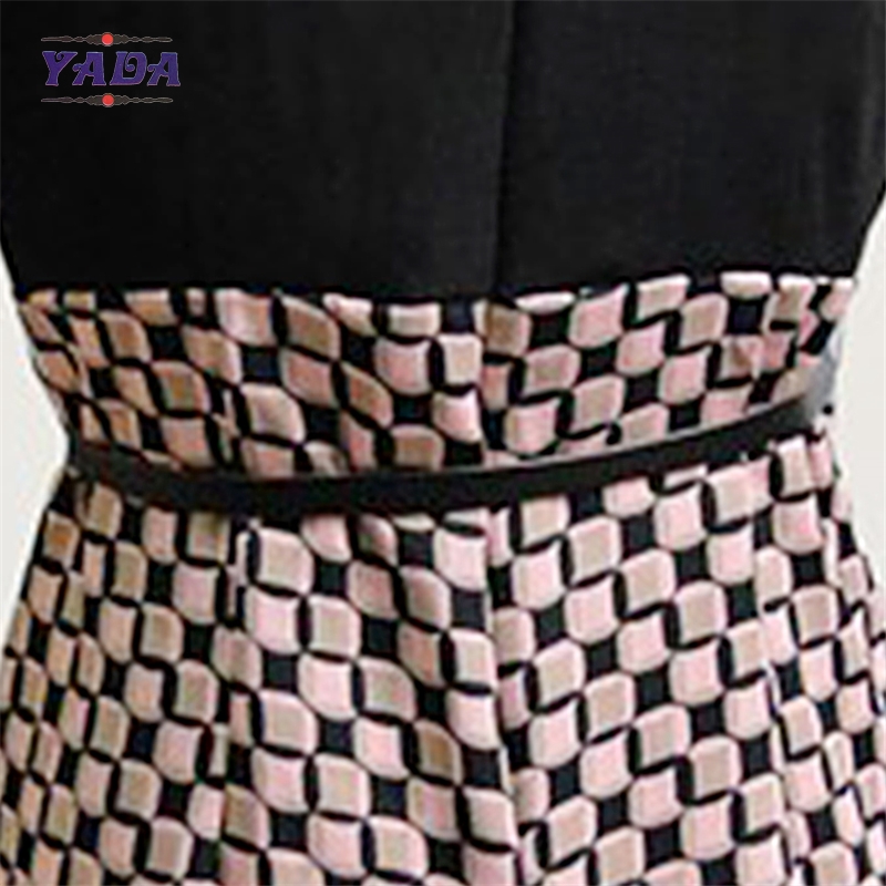 Ladies new model smart casual silm plus size clothing dropshipping dresses lady with low price