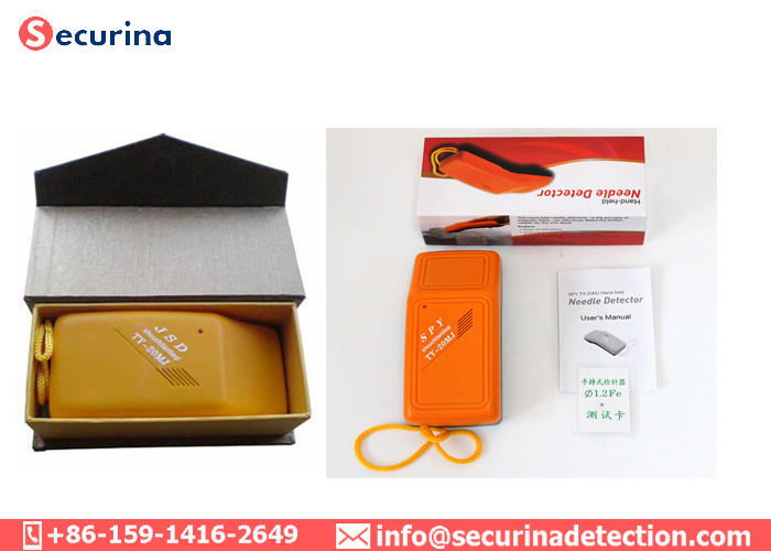 Magnetic Induction Portable Broken Needle Metal Detector For Garment / Textile