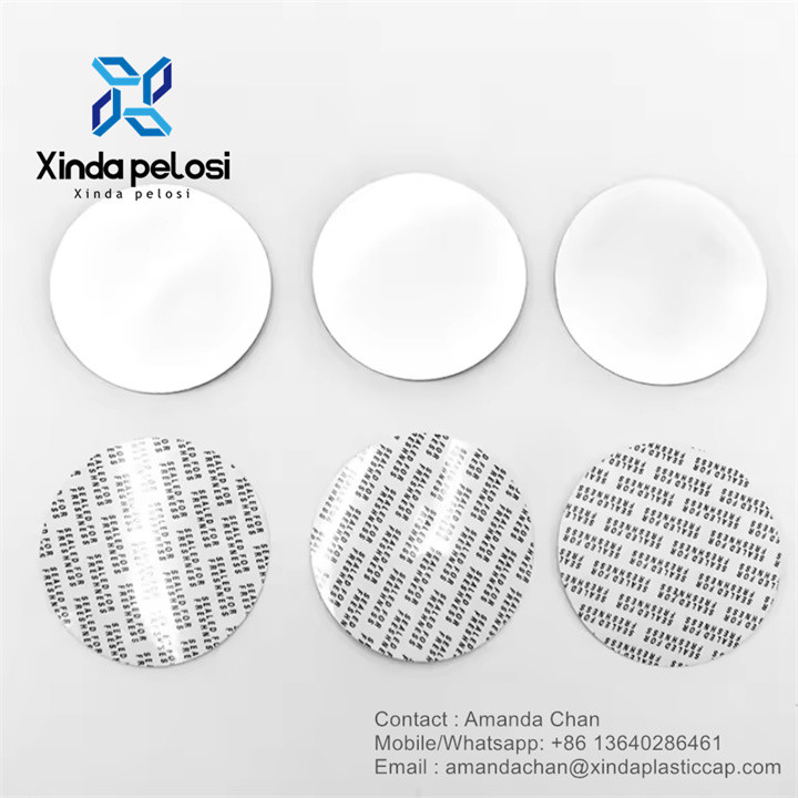 Pressure Sensitive Sealed Liner For Cap Seals Plastic Bottle Jar Gasket